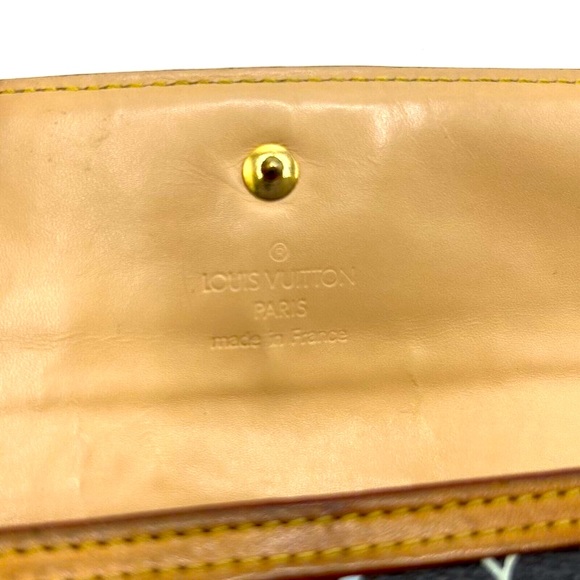 LOUIS VUITTON Black Monogram Multicolor Porte Tresor International Wallet w/ Box - Picture 12 of 16